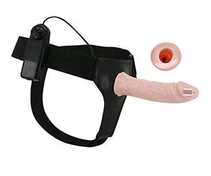 DstoLusre Arnés de consolador con correa BDSM, consoladores huecos con correa, funda for agrandar el pene, Juguetes sexuales for hombres(L)