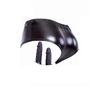 DstoLusre Arnés/deslizamiento femenino con pene con correa/tapón anal, cinturón de castidad bondage con 2 * consolador anal, pantalones lésbicos, ropa interior, consoladores eróticos BDSM, juguetes se