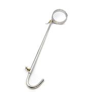 DstoLusre BDSM Bondage Collar/collar de cuello con cerradura de acero inoxidable con gancho anal ajustable Cuentas de bola Kit de restricciones de consolador anal Juegos de restricciones de bondage se