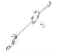 DstoLusre BDSM Bondage Press Lock Design Acero Inoxidable BDSM Bondage Spreader Bar Restricciones Esposas Muñequeras Cuello Cuello Parejas Juguetes sexuales for Hombres y Mujeres(Male)