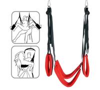 DstoLusre Columpio de amor BDSM, columpio sexual for puerta, juego de bondage BDSM, columpio sexual for parejas, columpios de amor, muebles sexuales SM, Juguetes sexuales for parejas(Rot)