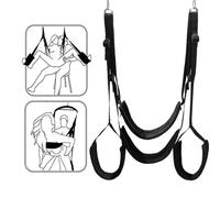DstoLusre Columpio de amor BDSM, columpio sexual for puerta, juego de bondage BDSM, columpio sexual for parejas, columpios de amor, muebles sexuales SM, Juguetes sexuales for parejas(Schwarz)