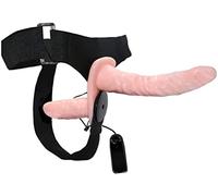 DstoLusre Consoladores con correa for pene doble, arnés ajustable, consolador grande, tapón Anal, vibrador for lesbianas SM, Juguetes sexuales eróticos for mujeres y parejas