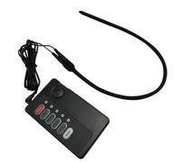 DstoLusre Dilatador de uretra de silicona de 380 mm, catéter Extra largo con tapón for pene y sonda uretral, dilatador SM, juguete sexual de silicona for hombres Gay