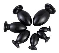 DstoLusre Enorme tapón anal, tapón anal grande y suave, consolador anal, 7 tamaños, expansor de ano, cuentas anales, dilatador vaginal del punto G, tapón anal SM, juguetes sexuales for hombres y mujer