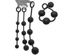 DstoLusre Funda de silicona for pene, jaula for pene, tapón anal, tapón anal, cinturón de castidad, juego de juguetes sexuales eróticos for hombres(S)