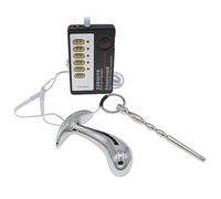 DstoLusre Juego de dilatadores uretrales con tapón anal de acero inoxidable, tapón anal, juguetes sexuales SM con control de host, cuentas de metal, dilatador con tapón for pene, juguetes sexuales eró