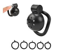 DstoLusre Juego de jaula de castidad BDSM, jaula for pene pequeña for hombres, diseño de bloqueo de presión, cinturón de castidad con jaula for pene, dispositivo de castidad, juguete sexual for hombre