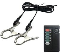 DstoLusre Pinzas for pezones BDSM, juego de Bondage for senos, pinzas for clítoris y labios, masajeador de senos, pene, Juguetes sexuales SM for hombres y mujeres(A)