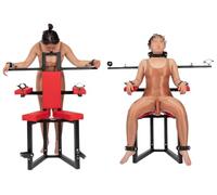 DstoLusre SM sofá sexual muebles sexuales metal cama de tortura sexual máquina silla BDSM picota bondage máquina sexual silla sexual cojín sexo erótico juguete sexual