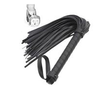 Dstymkler 1 látigo corto negro, látigo de entrenamiento ecuestre, látigo de juego de rol