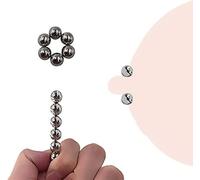 Dstymkler 6 cuentas fascinantes que se atraen entre sí en accesorios de juegos de amor - para hombres y mujeres