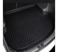 DSWERMG Coche Cuero Alfombrillas Maletero para Porsche Macan EV Electric 2024 2025, Tronco Bandeja Forro Protector Impermeable Trasero Funda, Accesorios Coche,Black