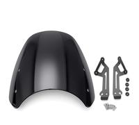 DSWILNV Motocicleta Deflector Compatible con Ducati para Scrambler 2015 2016 2017 2018 2019 2020 Accesorios De Motocicleta Parabrisas Extensión Spoiler