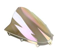 DSWILNV Motocicleta Deflector Compatible con Suzuki para GSXR125 para GSXR150 2018 2019 2020 2021 2022 Parabrisas De Motocicleta con Doble Burbuja Deflectora