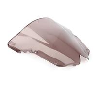 DSWILNV Motocicleta Deflector Compatible con Yamaha para YZF R6 2008 2009 2010 2011 2012 2013 2014 2015 2016 Parabrisas Parabrisas De Doble Burbuja Piezas De Repuesto para Motocicleta