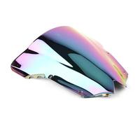DSWILNV Motocicleta Deflector Compatible con Yamaha para YZF R6 2008 2009 2010 2011 2012 2013 2014 2015 2016 Parabrisas Parabrisas De Doble Burbuja Piezas De Repuesto para Motocicleta