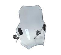 DSWILNV Motocicleta Deflector para VT1100C para Shadow 1993 1994 1995 1996 1997 1998 para VT750 para Spirit 2007 2008 2009 2010 2011 2012 2013 Deflectores De Parabrisas para Motocicleta