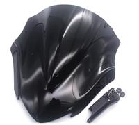 DSWILNV Motocicleta Deflector para Z900 para Z650 2020 2021 2022 2023 2024 Parabrisas Deportivo para Motocicleta Visera para Parabrisas Montaje En Manillar Parabrisas De Motocicleta