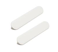 DSWZLQDXB 2 piezas Manija de Armario Colorido Tiradores Aleación de aluminio Manillas de Tirón plana inclinada Perilla Multicolor picaportes del Gabinete Pomos para cajón,baño (300mm,Light grey)