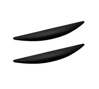 DSWZLQDXB 2 piezas Tiradores de armario Colorido Manija aleación de zinc Manopola cajón Habitación infantil picaportes Forma de hoja Dormitorio Perilla puertas (black)