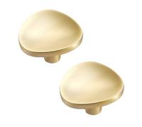 DSWZLQDXB 2 piezas Tiradores de armario Estilo minimalista moderno Manija barral aleación de zinc Manopola cajón Habitación infantil picaportes Dormitorio Perilla puertas (copper)