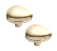 DSWZLQDXB 2 piezas Tiradores de armario Estilo minimalista moderno Manija barral aleación de zinc Manopola cajón Habitación infantil picaportes Dormitorio Perilla puertas (gold)