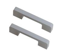 DSWZLQDXB 2 Tiradores de Aleación de aluminio macizo Asas de gabinete Multicolor Manijas de puerta Manija barral Para Cocina Perilla colgantes Armarios Pomos Manillas Tire (Hole pitch 224mm,Blue)