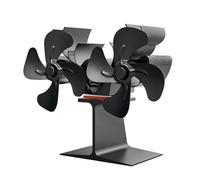DSXPZBGED Ventilador De Chimenea Alimentado Por Calor Con Motores Dobles Profesional Bajo Nivel De Ruido Resistente