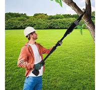 DSYOGX Podadora con batería de 1500 mAh y cargador, 21 V, telescópica, sierra de podar, sierra de podar, motosierra, cargador para cortar madera, jardín, ramas y arbustos