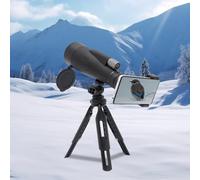 DSYOGX Telescopio monocular BAK4 HD, 12-36 x 60 mm, antivaho, resistente a los golpes, telescopios monoculares para principiantes de astronomía, mochila telescópica portátil