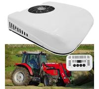 DSYYNAY Acondicionador de Aire de Techo 12V/24V para Tractores, Camiones, autocaravanas, autobuses - Solución de refrigeración excavadoras, vehículos agrícolas y más(12v)