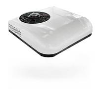 DSYYNAY Aire acondicionado de techo para autocaravanas, 12 V/24 V, para estacionamiento, minivans, autocaravanas, autobuses, camiones, autocaravanas, excavadoras, autobuses y furgonetas(White,12V)