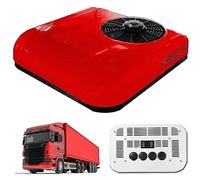 DSYYNAY Aire Acondicionado para Caravana - 12V/24V Aire Acondicionado de Techo para MonovolúMenes, Camionetas, Autocaravanas, Camiones, VehíCulos AgríColas, Excavadoras(Red24v)