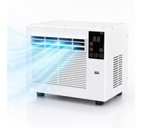 DSYYNAY Aire Acondicionado Portátil con Compresor y Enfriamiento Rápido, Silencioso 45dB, Deshumidificador y Temporizador 1-12h, Control Remoto, Bajo Consumo 280W, Ideal para Dormitorio y Cocina