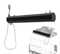 DSYYNAY Depósito de Agua para Barras de Techo | Ducha a Presión 1,6 Bar | Calentamiento Solar | PVC+ABS Resistente | para Camping, Playa, Limpieza Off-Road(7.9Gal/30L)