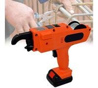 DSYYNAY Máquina Atadora de Niveles de Barras de Refuerzo, Herramienta de Encuadernación de Barras de Acero de Mano Recargable, Tornado Automático de Alambre de Amarre de Barras de Refuerzo(60mm)