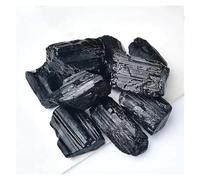 DSZUJTYROP 1 Pieza de 20-30 g Grava turmalina Negra, Piedra Crudo, Cristal Irregular, Regalo