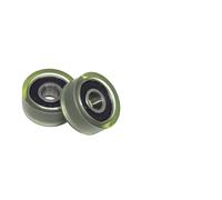 DSZUJTYROP - 1 rollo de 6 x 20,5 x 8,5 mm con 606 rodamientos PU60620,5-8,5 OD 20 mm Air Conditioning Repair Replacement Wheels (PU60518-5 5 x 18 x 5 mm)