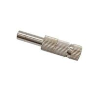 DSZUJTYROP 5Pcs 6 MM Mist Cooling Slip Lock Nozzle Low Pressure Quick Connectors Garden Irrigation Sprayers with Filter(0.3mm Orifice)
