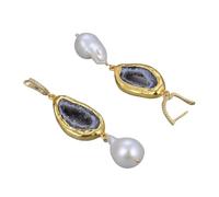 DSZUJTYROP Agates Hook Earrings Vintage For Women