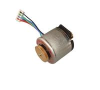 DSZUJTYROP Arrancador Paso a Circular de Dos Fases, Cuatro Cables, 20 mm, con 11 Engranajes, Rueda Cobre, 40 ohmios, Eje Salida 1,5 Motor