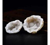 DSZUJTYROP Beautiful Agate geode Cluster Crystal Quartz Collection (Size : 50-70g)