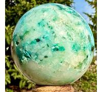DSZUJTYROP Beautiful Ball Quartz Crystal Sphere Gem Ornaments (Size : 1300-1400g)
