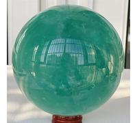 DSZUJTYROP Beautiful Green Fluorite Ball Quartz Crystal Sphere Ornaments (Size : 1500-1600g)