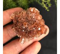 DSZUJTYROP Beautiful Orange Aragonite Quartz Crystal Cluster Shape Rough Stone Nepheline Home Decor (Size : 5pcs)
