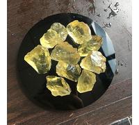 DSZUJTYROP Citrine Crystal Rough Stone Yellow Stones Minerals Home Decoration Ornaments (Size : 390-400g (1pack))