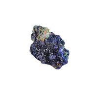 DSZUJTYROP Crystal Azurite Malachite Geode Cluster Teaching Research Stones Collectible Ornaments (Size : 3-4cm)