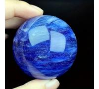 DSZUJTYROP Crystal Ball - Glass Photography Prop Gift Blue,60mm 240g
