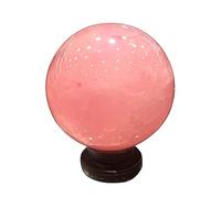 DSZUJTYROP Crystal Ball | Rose Quartz Sphere|Decorative Balls| Gemstone |Home Decor Witchcraft | Decoration,180mm